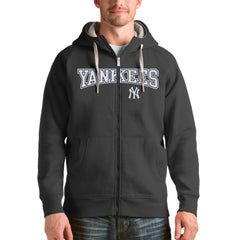 New York Yankees Antigua Team Logo Victory Full-Zip Hoodie - MLB