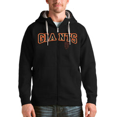 San Francisco Giants Antigua Team Logo Victory Full-Zip Hoodie - MLB