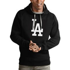 Los Angeles Dodgers Antigua Victory Pullover Team Logo Hoodie - MLB