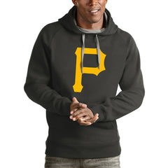Pittsburgh Pirates Antigua Victory Pullover Team Logo Hoodie - MLB