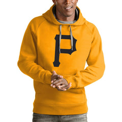 Pittsburgh Pirates Antigua Victory Pullover Team Logo Hoodie - MLB