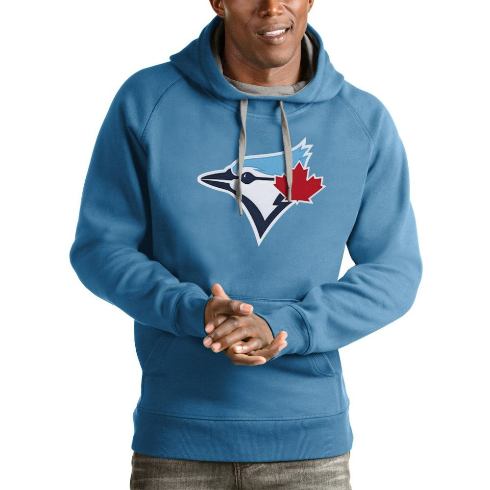 Toronto Blue Jays Antigua Victory Pullover Team Logo Hoodie - MLB