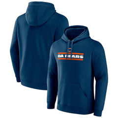 Chicago Bears Hometown Collection Prevent Pullover Hoodie Navy | NFL