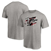 Atlanta Falcons True Color T-Shirt Heather Gray | NFL