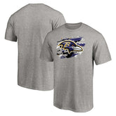 Baltimore Ravens True Color T-Shirt Heather Gray | NFL