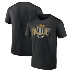 Green Bay Packers Smoke Arch T-Shirt Black | NFL