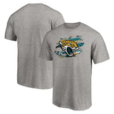 Jacksonville Jaguars True Color T-Shirt Heather Gray | NFL