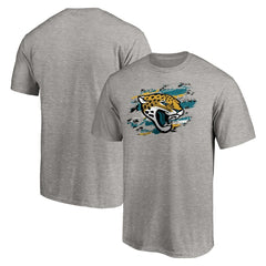 Jacksonville Jaguars True Color T-Shirt Heather Gray | NFL