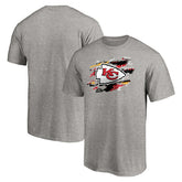 Kansas City Chiefs True Color T-Shirt Heather Gray | NFL