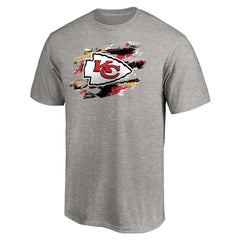 Kansas City Chiefs True Color T-Shirt Heather Gray | NFL