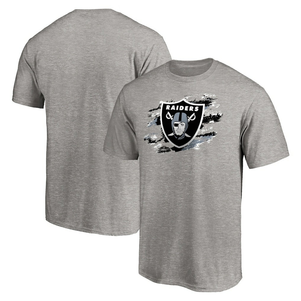 Las Vegas Raiders True Color T-Shirt Heather Gray | NFL