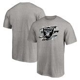 Las Vegas Raiders True Color T-Shirt Heather Gray | NFL