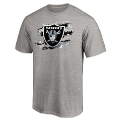 Las Vegas Raiders True Color T-Shirt Heather Gray | NFL