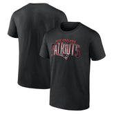 New England Patriots Smoke Arch T-Shirt Black | NFL