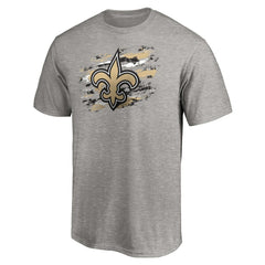 New Orleans Saints True Color T-Shirt Heather Gray | NFL