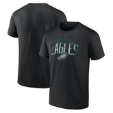 Philadelphia Eagles Smoke Arch T-Shirt Black | NFL