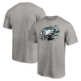 Philadelphia Eagles True Color T-Shirt Heather Gray | NFL