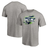 Seattle Seahawks True Color T-Shirt Heather Gray | NFL