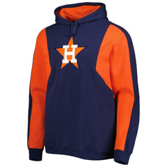Houston Astros Mitchell & Ness Colorblocked Fleece Pullover Hoodie - MLB