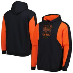 San Francisco Giants Mitchell & Ness Colorblocked Fleece Pullover Hoodie - MLB