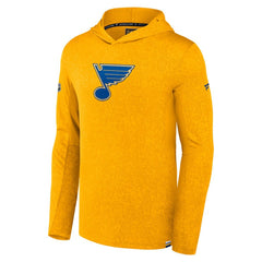 St. Louis Blues Fanatics Authentic Pro Pullover Hoodie - Gold - NHL