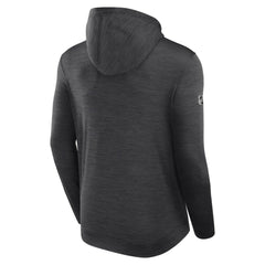 Boston Bruins Fanatics Authentic Pro Tech Pullover Hoodie - Heather Charcoal - NHL