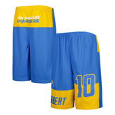 Justin Herbert Los Angeles Chargers Youth Player Name & Number Shorts Powder Blue | NFL