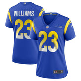 Kyren Williams Los Angeles Rams Women's Game Player Jersey Royal | Nike for Sale