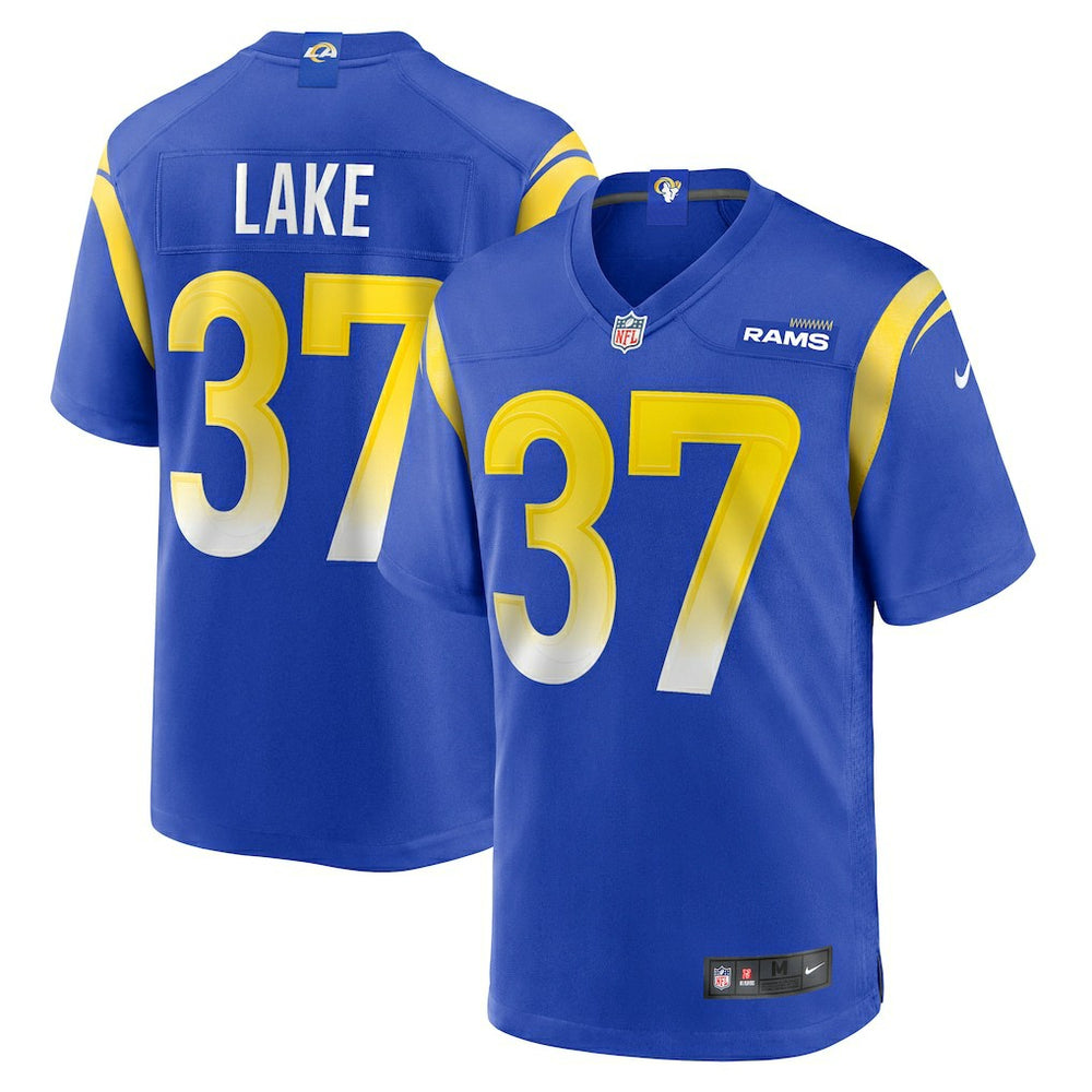 Quentin Lake Los Angeles Rams Game Player Jersey Royal | Nike for Sale