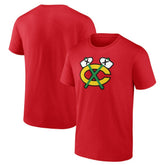 Chicago Blackhawks Shoulder Patch Logo T-Shirt - Red - NHL