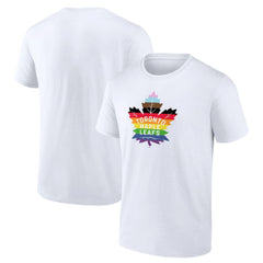 Toronto Maple Leafs Team Pride Logo T-Shirt - White - NHL