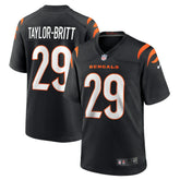 Cam Taylor-Britt Cincinnati Bengals Game Player Jersey Black | Nike for Sale