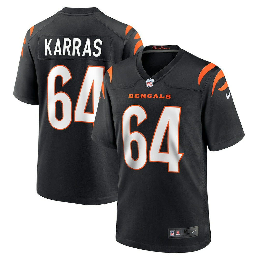 Ted Karras Cincinnati Bengals Game Player Jersey Black | Nike for Sale