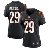 Cam Taylor-Britt Cincinnati Bengals Women's Game Player Jersey Black | Nike for Sale