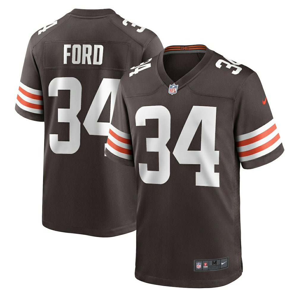 Jerome Ford Cleveland Browns Game Player Jersey Brown | Nike for Sale