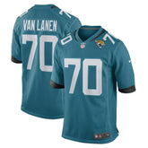 Cole Van Lanen Jacksonville Jaguars Game Player Jersey Teal | Nike for Sale