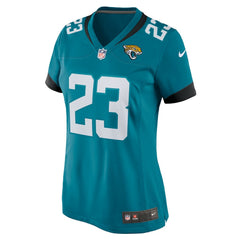 Foyesade Oluokun Jacksonville Jaguars Women's Game Player Jersey Teal | Nike for Sale