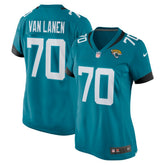 Cole Van Lanen Jacksonville Jaguars Women's Game Player Jersey Teal | Nike for Sale