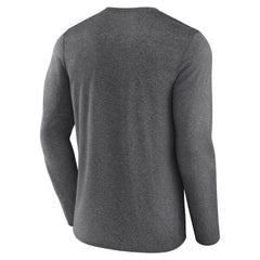 San Jose Sharks Fanatics Special Edition 2.0 Scoring Chance Long Sleeve T-Shirt - Heather Charcoal - NHL