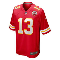 Nazeeh Johnson Kansas City Chiefs Game Player Jersey Red | Nike for Sale