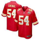 Leo Chenal Kansas City Chiefs Game Player Jersey Red | Nike for Sale