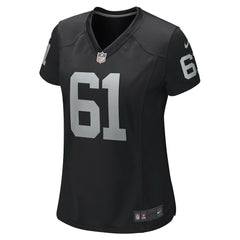 Jordan Meredith Las Vegas Raiders Women's Game Player Jersey Black | Nike for Sale