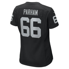 Dylan Parham Las Vegas Raiders Women's Game Player Jersey Black | Nike for Sale