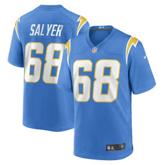 Jamaree Salyer Los Angeles Chargers Game Player Jersey Powder Blue | Nike for Sale