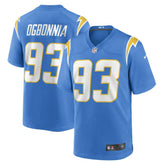 Otito Ogbonnia Los Angeles Chargers Game Player Jersey Powder Blue | Nike for Sale