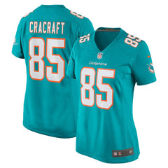 River Cracraft Miami Dolphins Women's Game Player Jersey Aqua | Nike for Sale