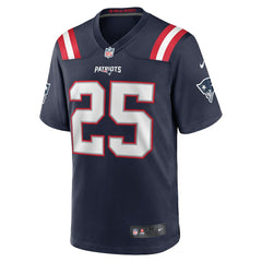 Marcus Jones New England Patriots Game Player Jersey Navy | Nike for Sale