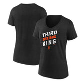 San Francisco Giants Women's Third and King V-Neck T-Shirt - MLB