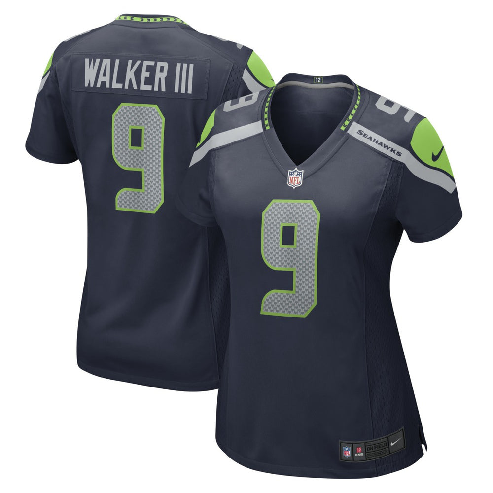 Kenneth Walker III Seattle Seahawks Women's Player Jersey Navy | Nike for Sale