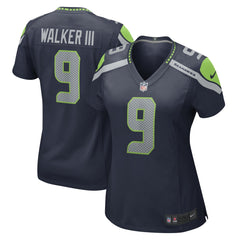 Kenneth Walker III Seattle Seahawks Women's Player Jersey Navy | Nike for Sale